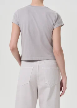 Discount - Adine Shrunken Tee - Flake Crop Tops