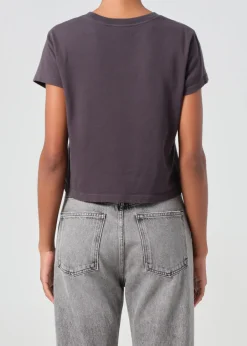 Fashion - Adine Shrunken Tee - Shade Crop Tops