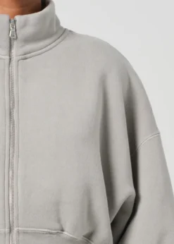 Sale - Asta Zip Sweatshirt - Drab Sweaters & Knits