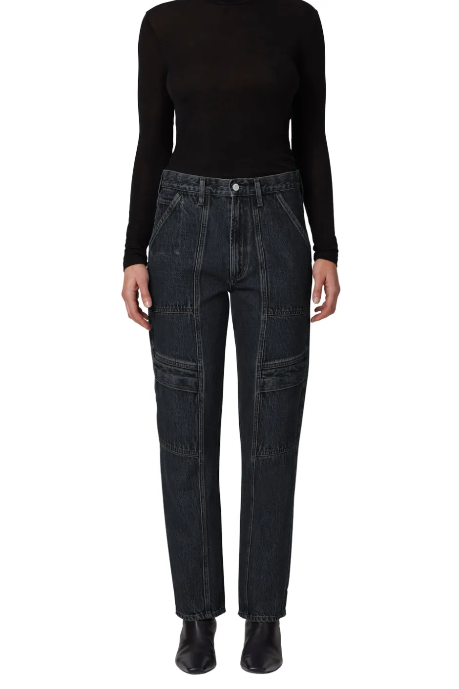 Hot - Cooper Cargo - Panther High-Rise | Denim