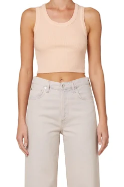 Hot - Cropped Poppy Tank - Sprinkle Crop Tops