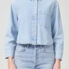 New - Dagmar Shirt - Past Crop Tops