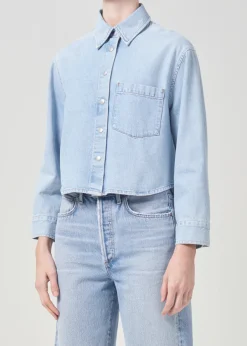 New - Dagmar Shirt - Past Crop Tops