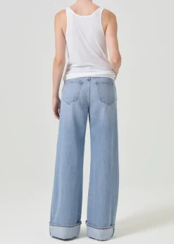 Clearance - Dame High Rise Wide Leg Jean - Showdown Flare | Straight