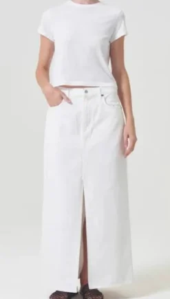 Discount - Leif Maxi Denim Skirt - Milkshake Skirts | Denim