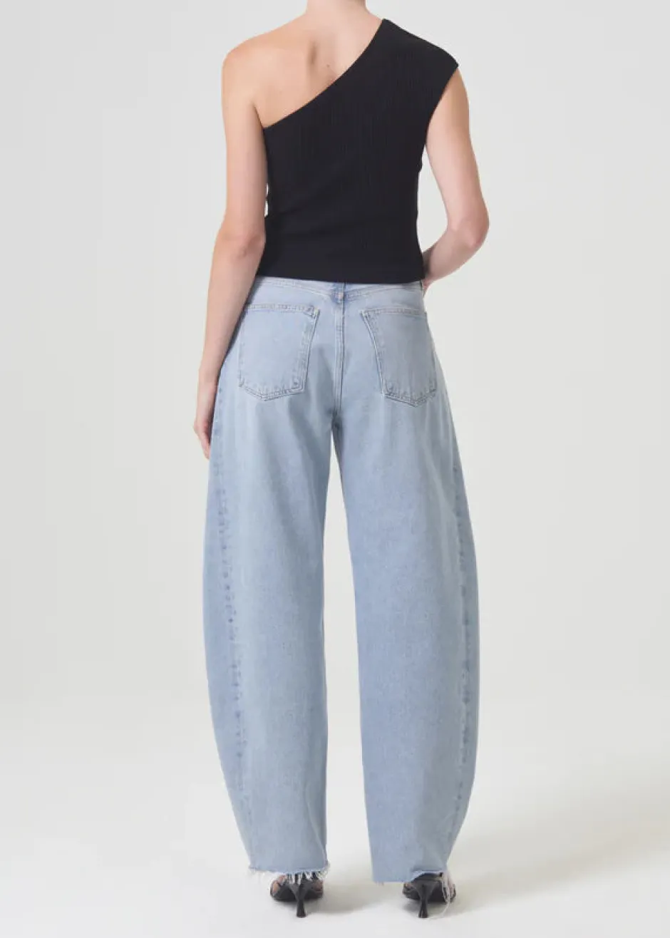 Sale - Luna High Rise Pieced Taper - Void Denim | All Denim