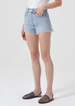 Sale - Mila Vintage High Rise Short - Hazard Shorts | Denim