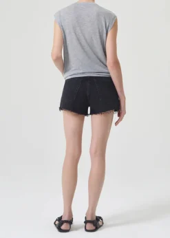 Clearance - Parker Vintage Cut Off Short - Record Shorts | Shorts