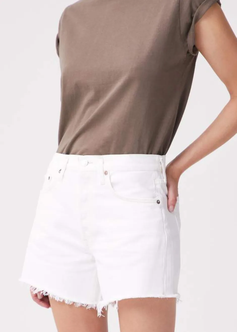Hot - Parker Vintage Long Shorts - Panna Cotta Denim | All Denim