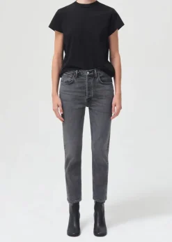 Best - Riley High Rise Straight Crop - Century Denim | All Denim