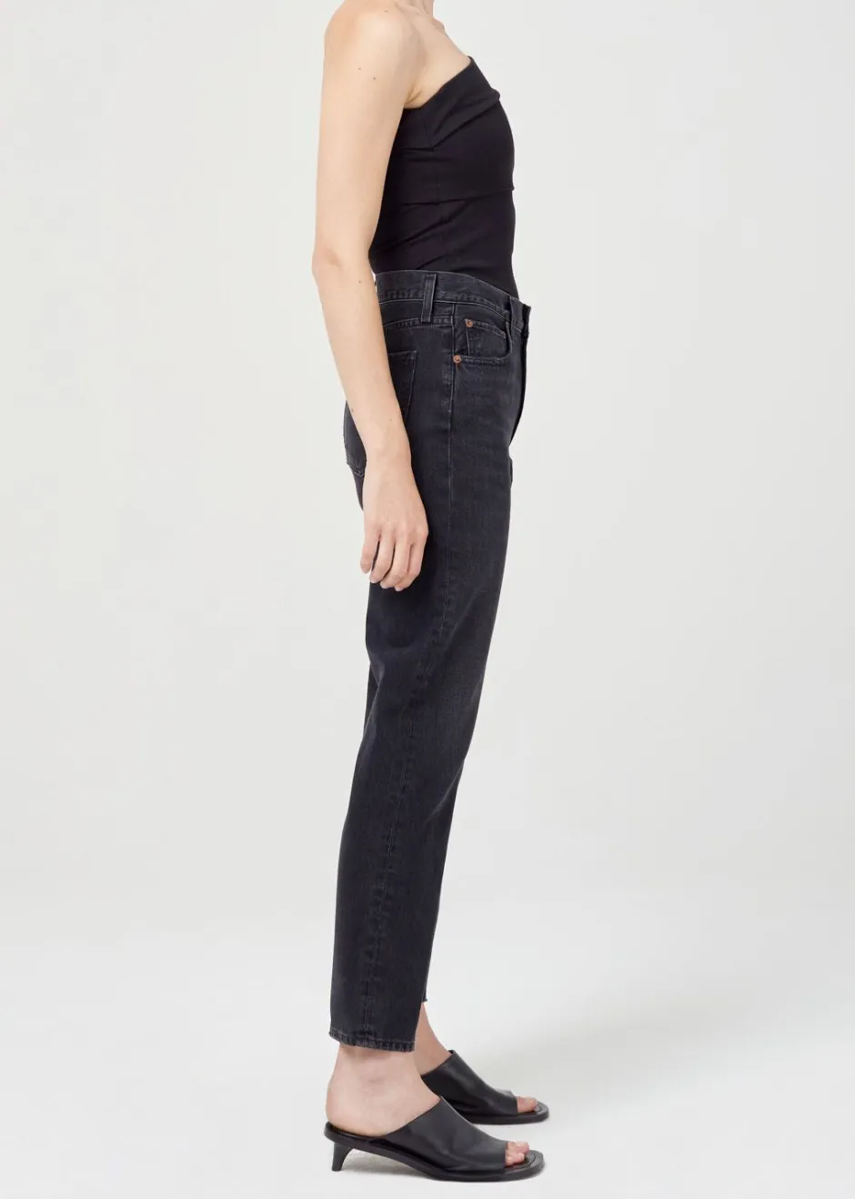 Discount - Sliced Bodysuit - Black Bodysuits