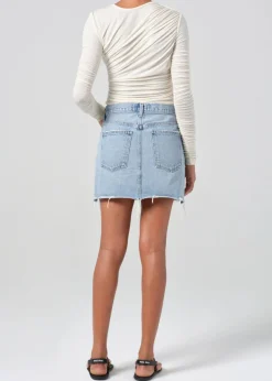 New - V-Waist Mini Skirt - Force Mini Skirts