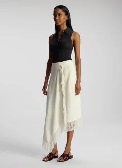 Fashion - Amelie Skirt - Cream Long Skirts