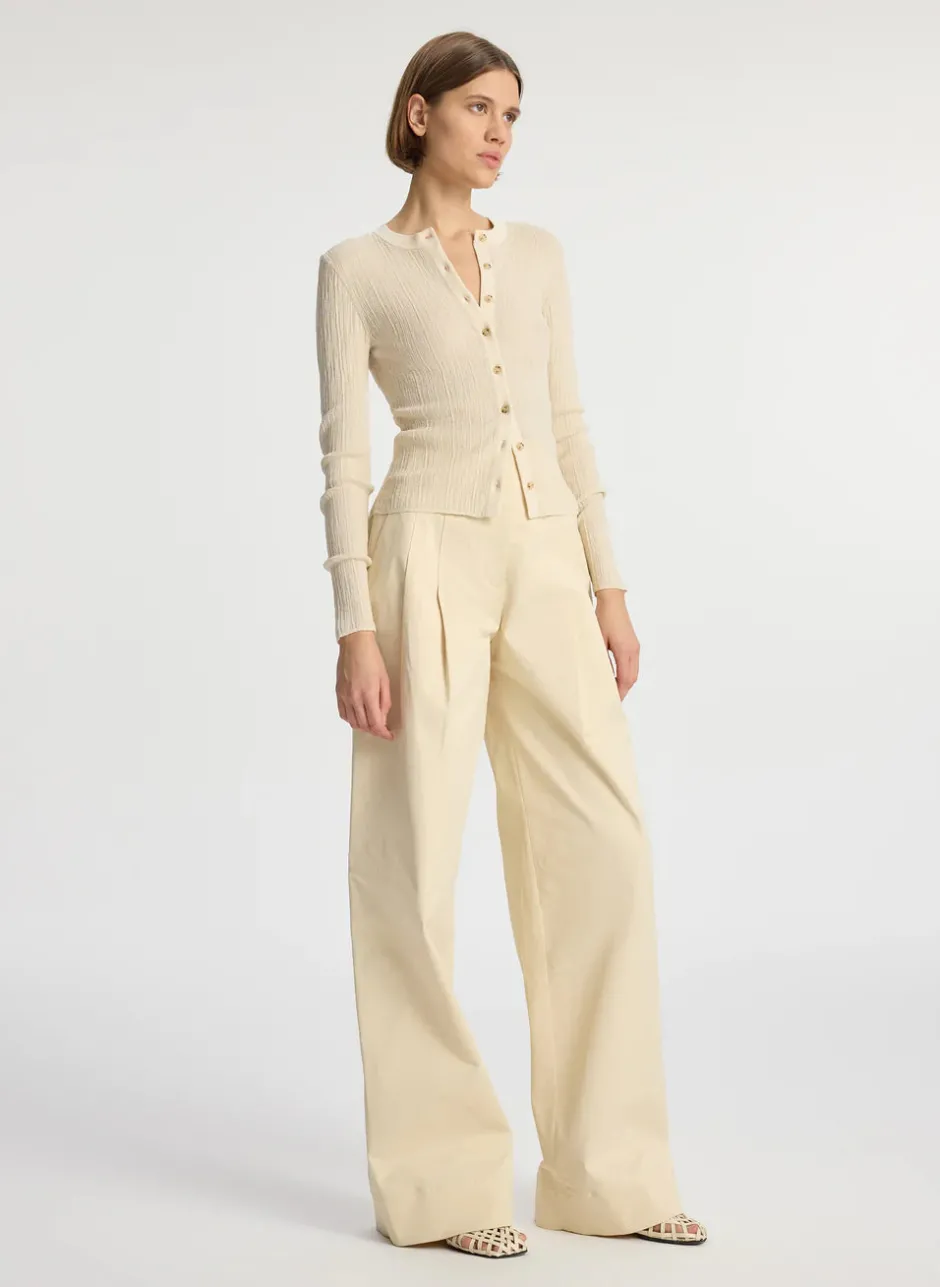 New - Fisher Cardigan - White Sweaters & Knits