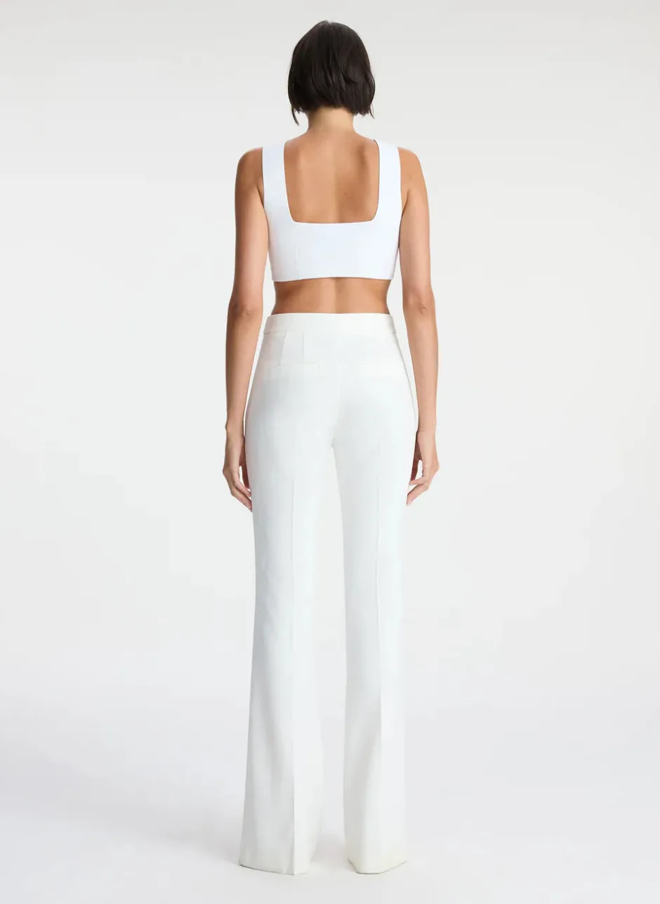 Sale - Jordana Bra - White Crop Tops