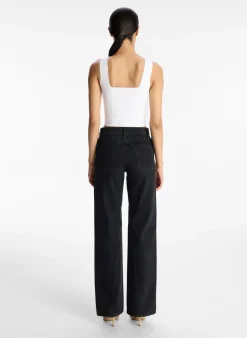 Best - Jordana Top - White Crop Tops