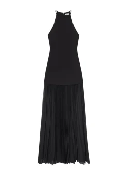Best - Lana Pleated Maxi Dress - Black Dresses | Long Dresses