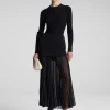 Best - Willa Pleated Maxi Skirt - Black Long Skirts