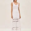 Clearance - Aleala Dress - White Dresses | Midi