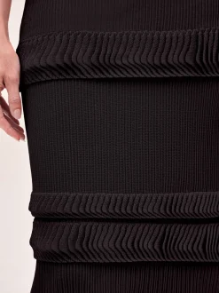 Online - Ines Dress - Black Midi | Midi Dresses