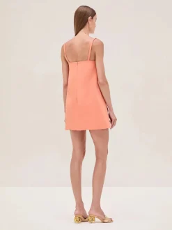 Sale - Larsen Dress - Tangerine Mini Dresses | Dresses