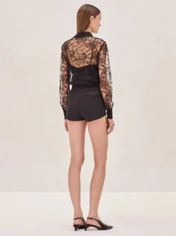 Hot - Luzia Blouse - Black Blouses