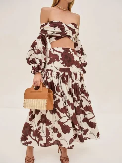 Best - Napoli Skirt - Obsidian Brown Long Skirts
