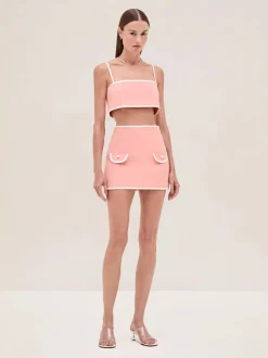 Fashion - Rubino Skirt - Melon Mini Skirts