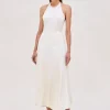 New - Saab Dress - Off White Dresses | Midi