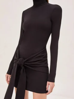 Discount - Tracee Short Dress - Black Mini Dresses | Dresses
