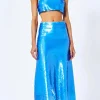 Fashion - Zira Top - Azure Crop Tops
