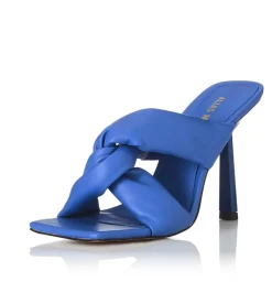 Online - Asher - Bright Blue Leather Shoes