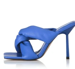Online - Asher - Bright Blue Leather Shoes