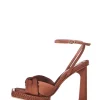 Best - Gipsy Heel - Tan Satin Shoes