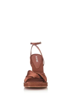 Best - Gipsy Heel - Tan Satin Shoes