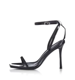 Outlet - Minny Heel - Black Patent Shoes