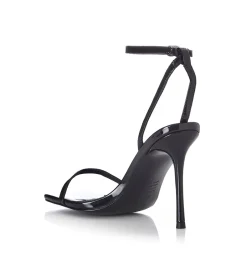 Outlet - Minny Heel - Black Patent Shoes