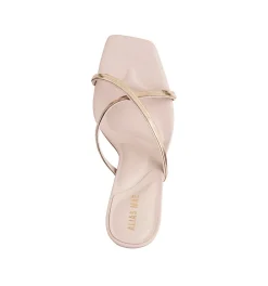 Clearance - Mira Heel - Natural Leather Shoes