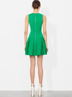 Clearance - Adley Drop Waist Mini Dress - Light Emerald Mini Dresses | Dresses