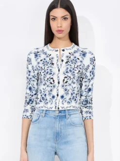 Sale - Carson Cardigan - Soft White Multi Sweaters & Knits
