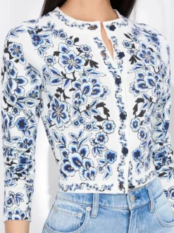 Sale - Carson Cardigan - Soft White Multi Sweaters & Knits
