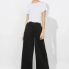 New - Dan Cropped Chino Pant - Black Pants