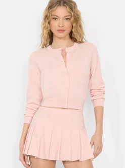 New - Dollie Cardigan - Pink Bloom Sweaters & Knits