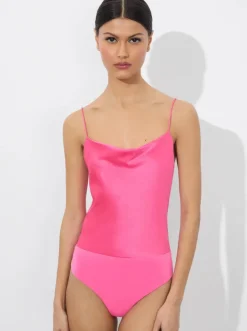 New - Harmon Bodysuit - Wild Pink Bodysuits