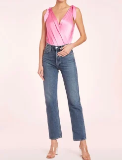 Outlet - Avari Bodysuit - Macaroon Bodysuits