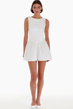 Discount - Bellini Romper - White Mini Dresses | Rompers