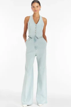 Clearance - Ethan Denim Jumpsuit - Iceberg Pants Jumpsuits