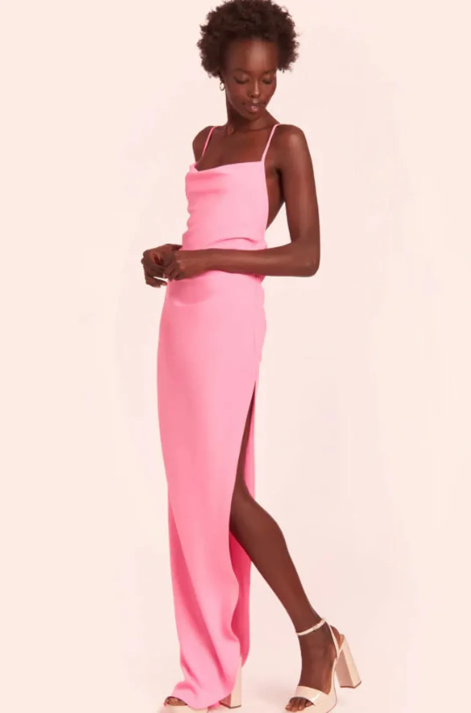 Sale - Janet Gown - Shocking pink Dresses | Long Dresses