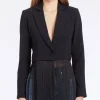 Outlet - Jonas Blazer w/ Fringe - Black Blazers