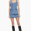 Discount - Kya Skort Romper - Classic Wash Dresses | Mini Dresses